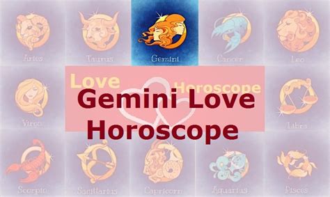 Your Gemini Love Horoscope .